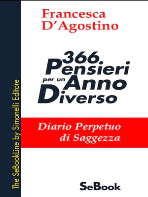 cover image of 366 Pensieri per un Anno Diverso